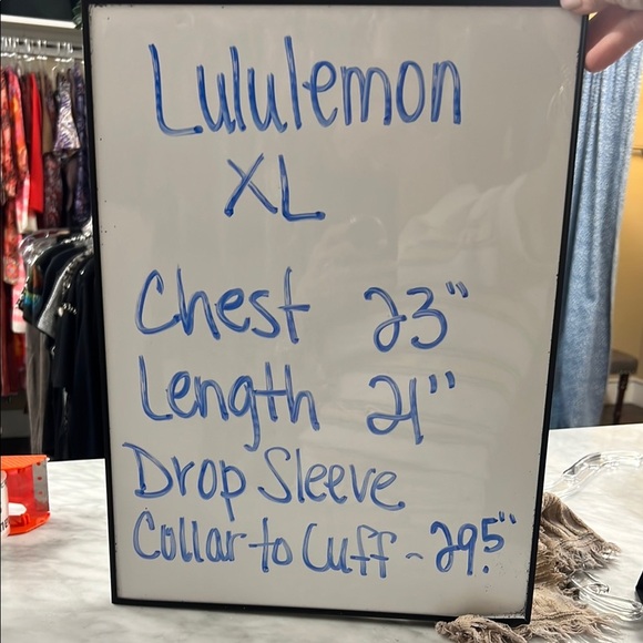 Lululemon Collared Merino Wool Blend Long Sleeve Sweater in Pink XL - Picture 11 of 14